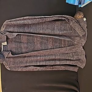 Roxy Crochet Hooded Top